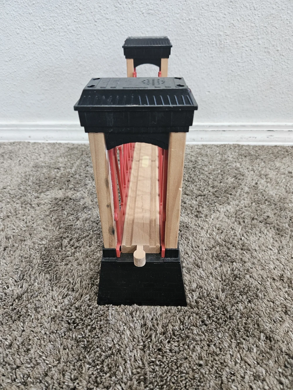 Imaginarium Suspension Bridge Wooden Train Set